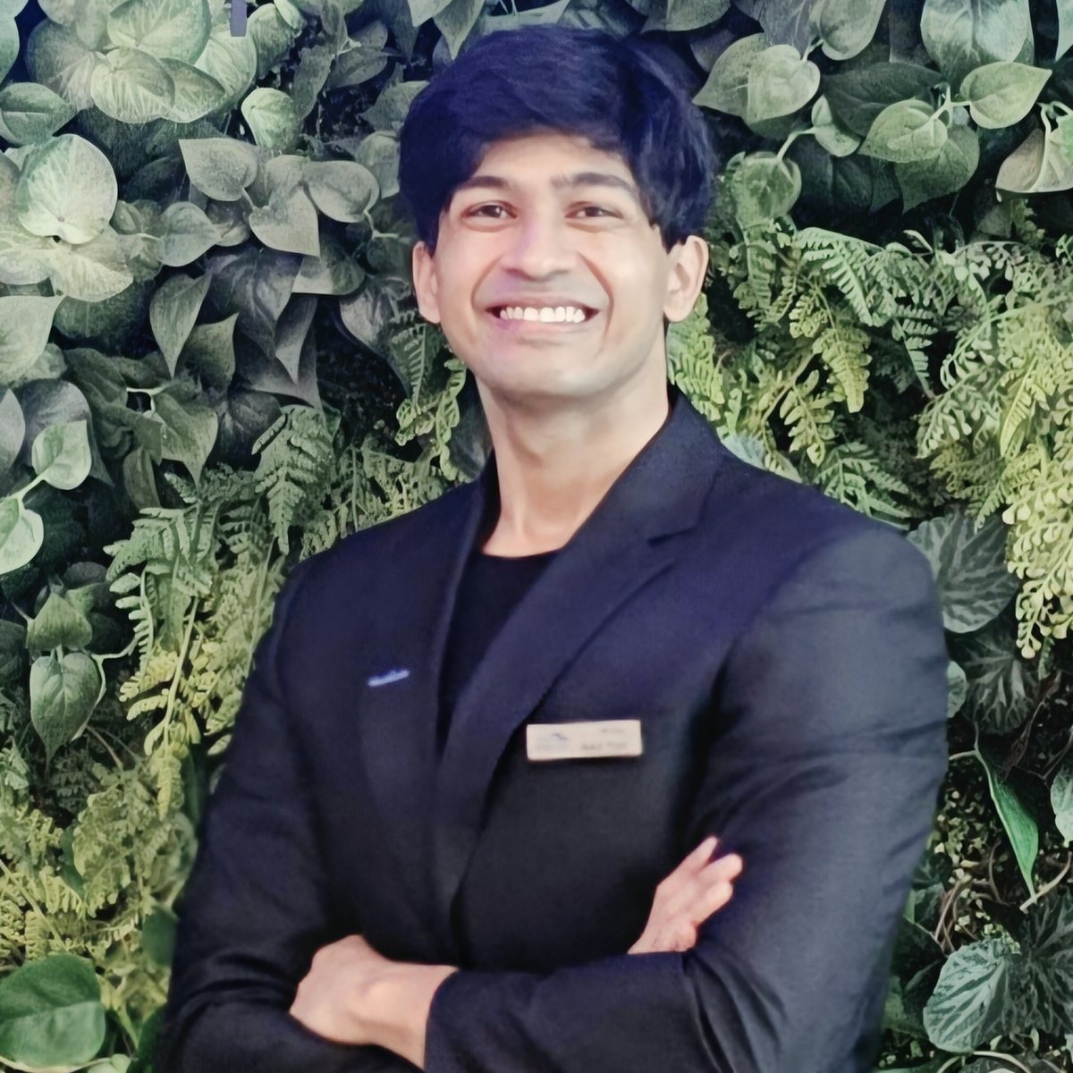Ayush Patel at a community event in Seoul